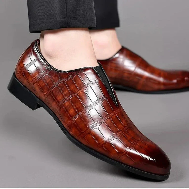 Stefan Genuine Leather Loafers