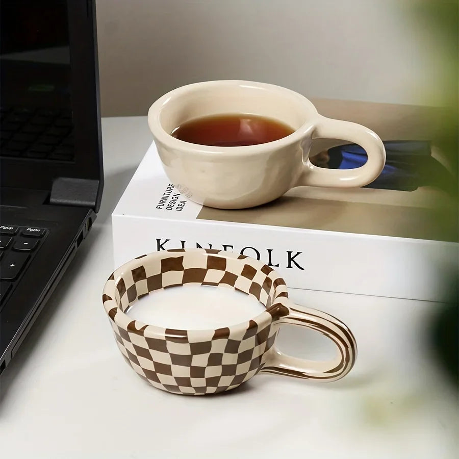 Grid Coffee Cup