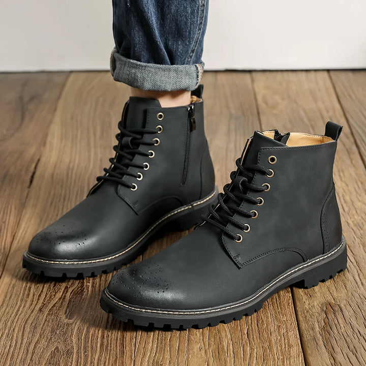 Grad Genuine Leather Boots